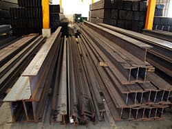 Steel Beams: I-Beam and Wide Flange Beam Fabrication